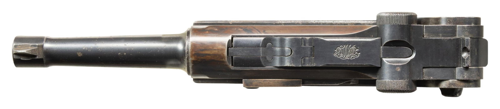 UNIT MARKED, FIRST ISSUE, DWM P.08 LUGER - 3