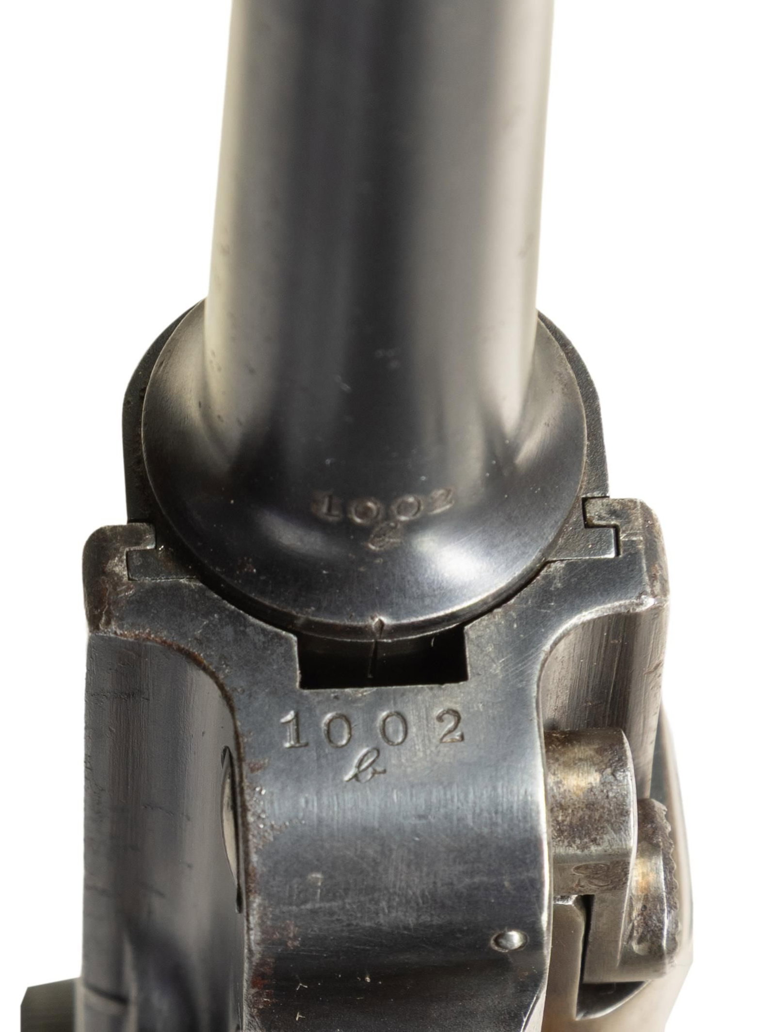 UNIT MARKED, FIRST ISSUE, DWM P.08 LUGER - 4