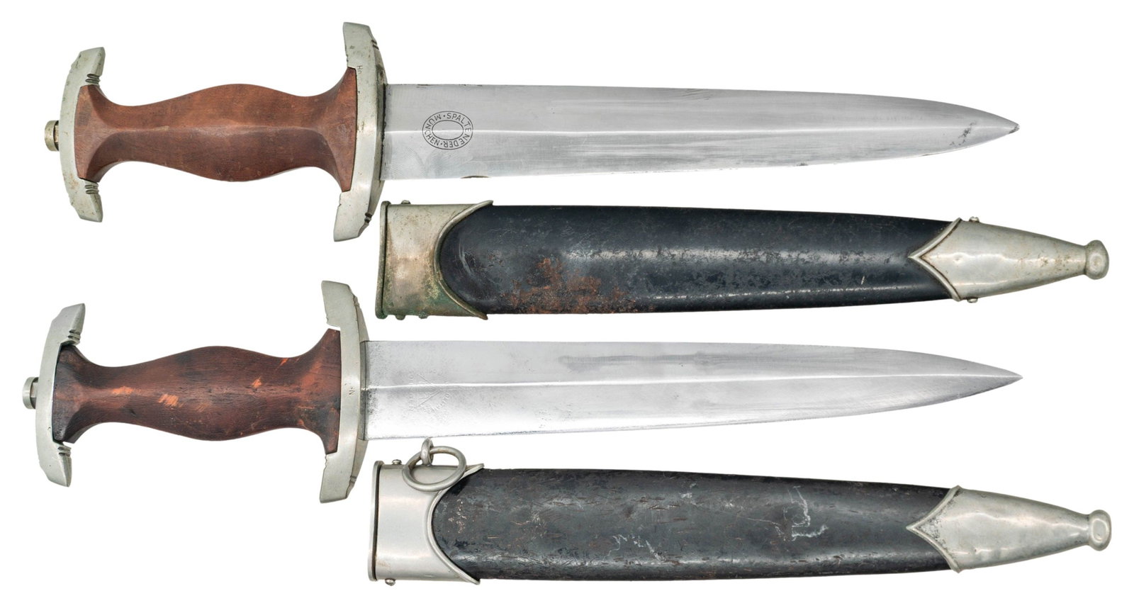 2 WWII GERMAN NSKK DAGGERS. - 2