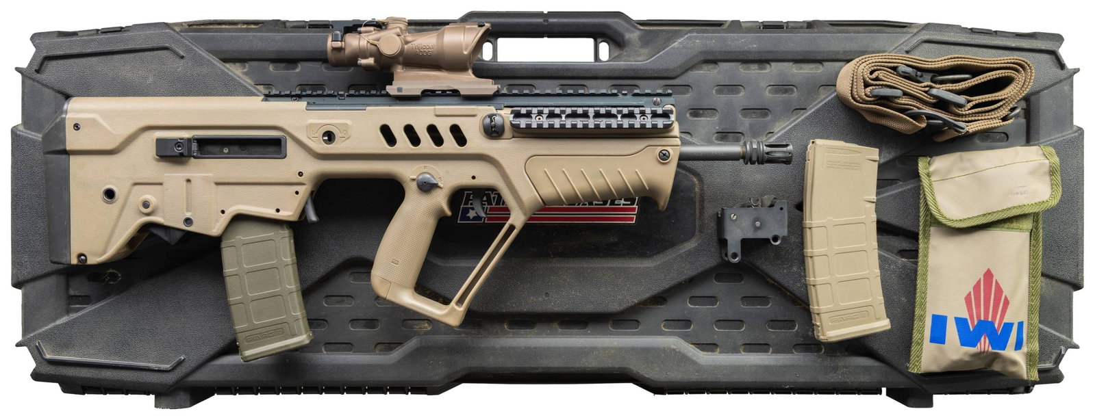 IWI TAVOR SAR SEMI-AUTOMATIC RIFLE WITH TRIJICON (1 of 7)