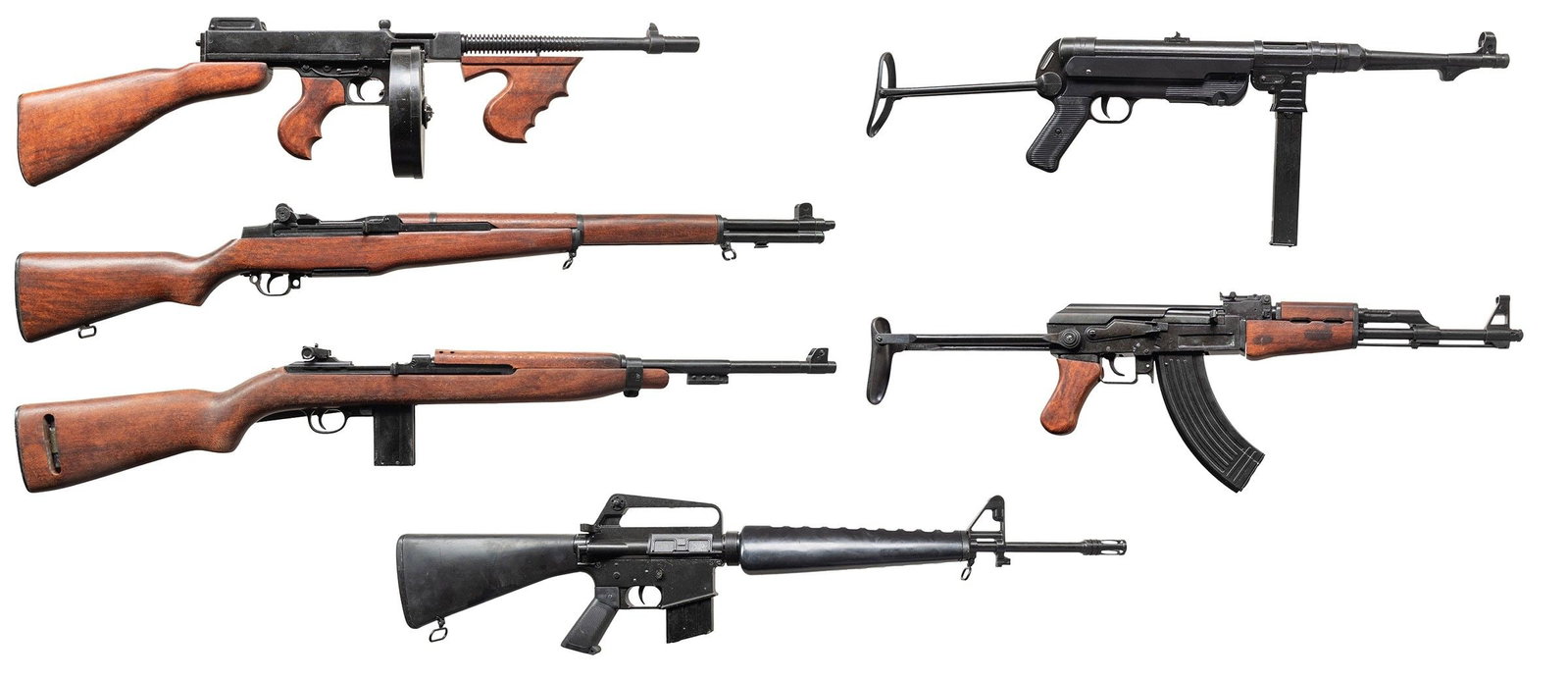 7 DENIX FIREARM REPLICAS.