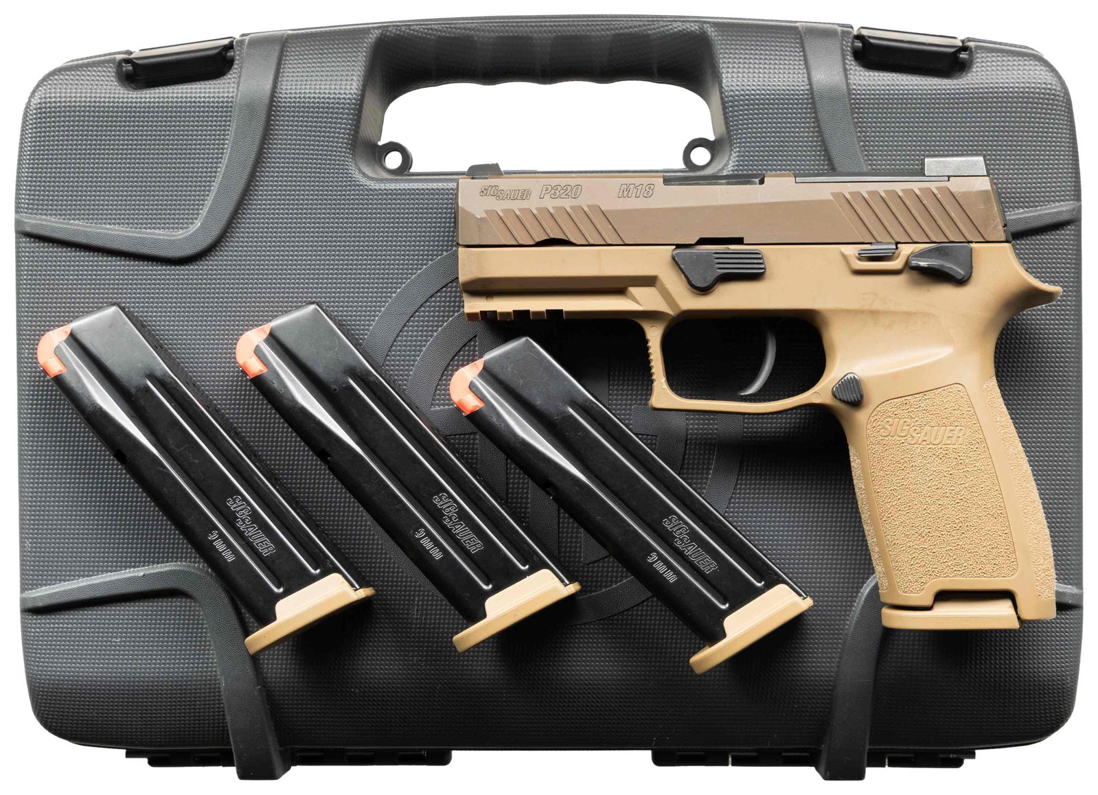 SIG SAUER P320 M18 SEMI AUTO PISTOL WITH MATCHING (1 of 2)