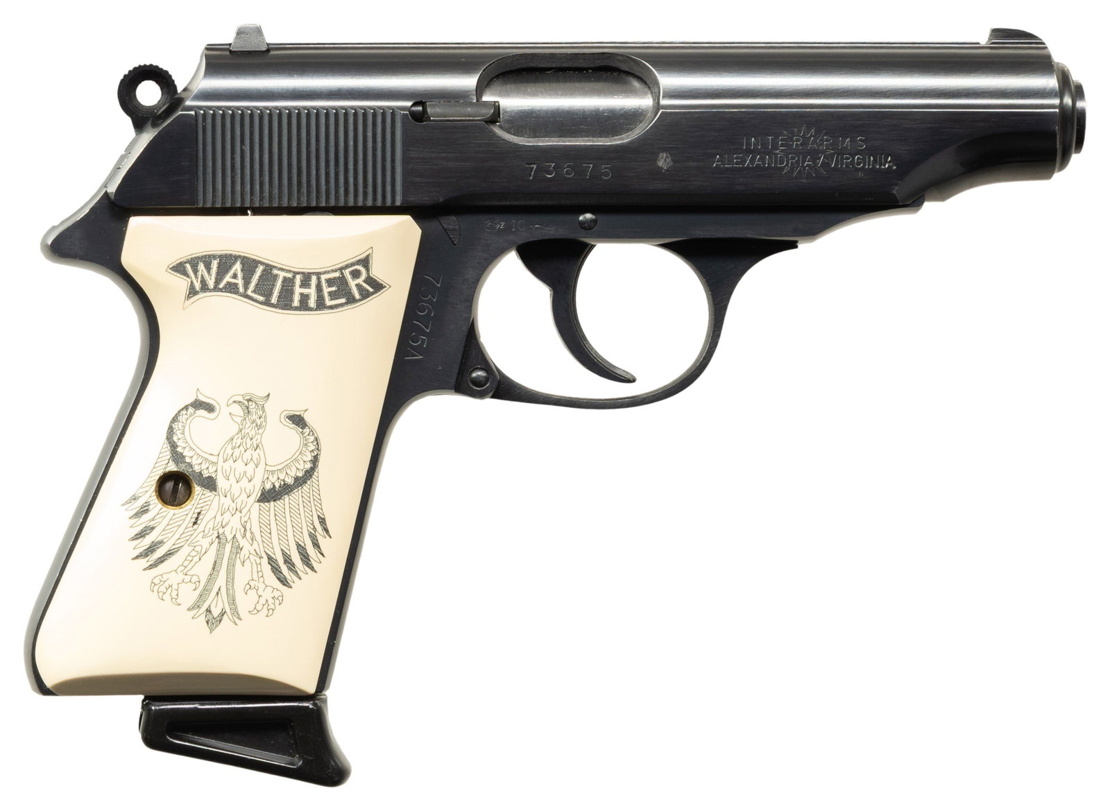 WEST GERMAN WALTHER MODEL PP SEMI-AUTOMATIC - 2