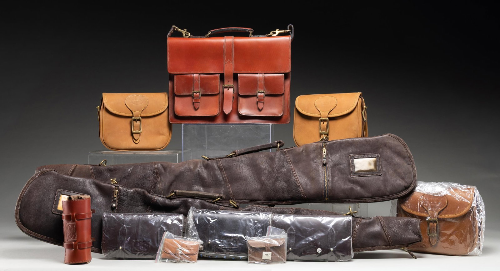 GROUP OF LEWIS DRAKE GUN ACCESSORIES. (1 of 2)