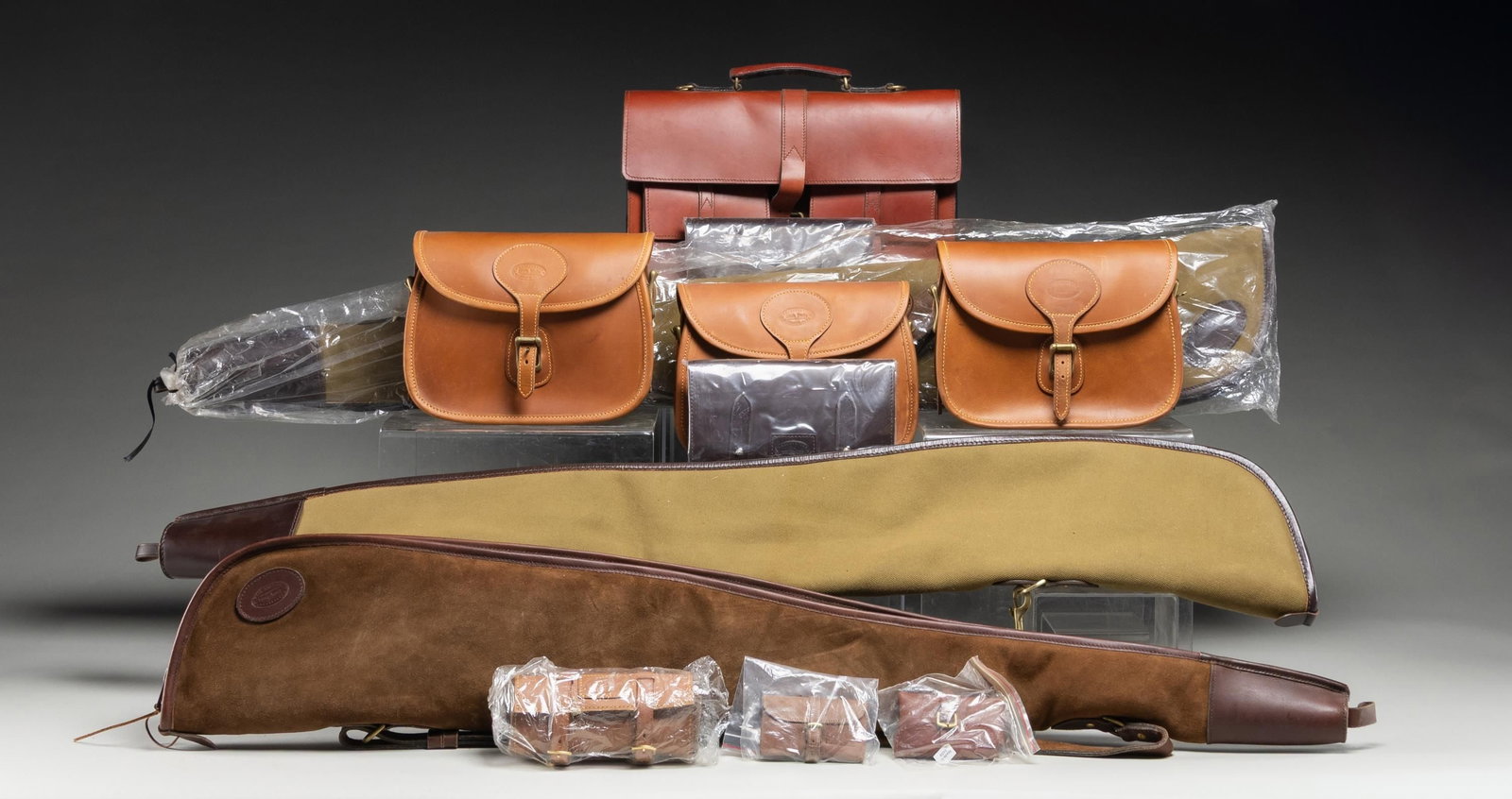 GROUP OF LEWIS DRAKE GUN ACCESSORIES. (1 of 1)