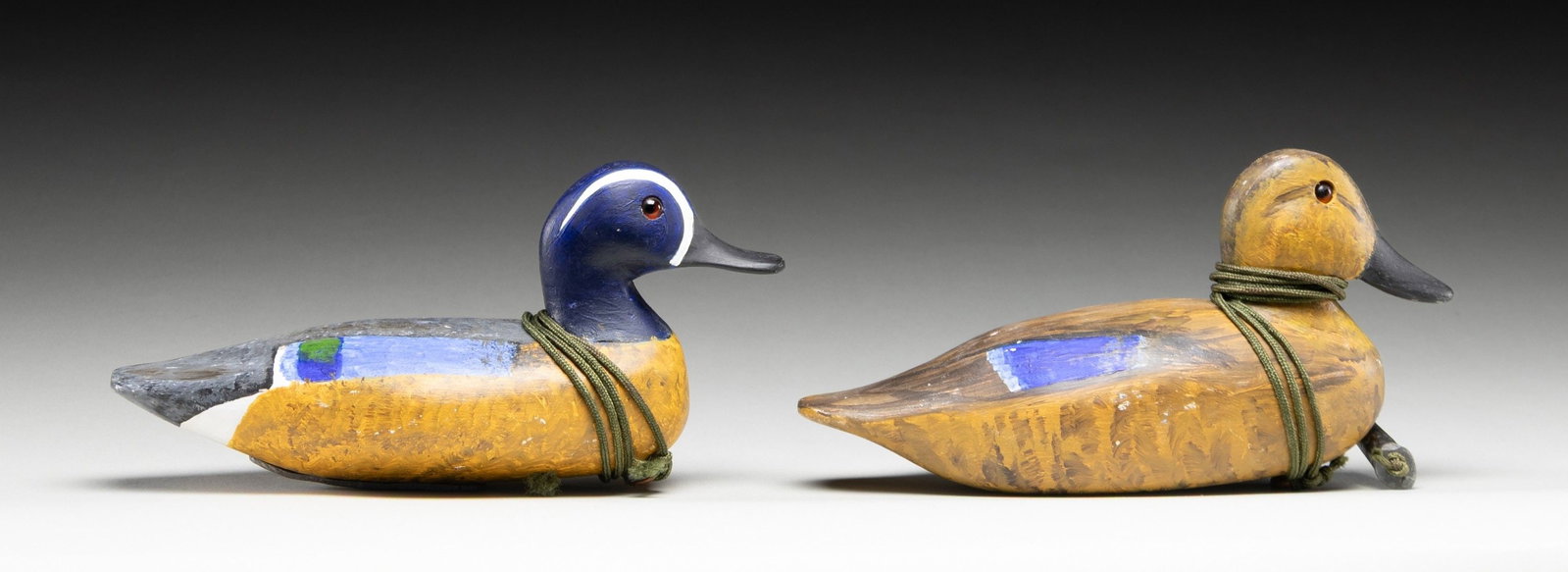2 ROBERT HOLZWORTH BLUE WINGED TEAL WOODEN (1 of 3)