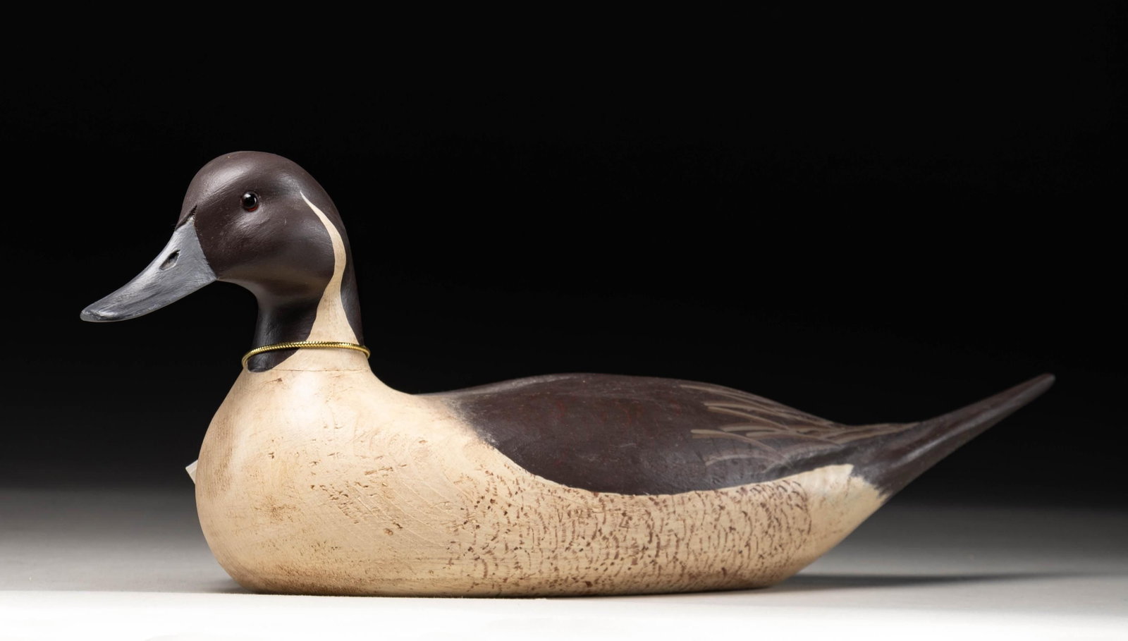 TWO DRAKE DECOYS. - 2