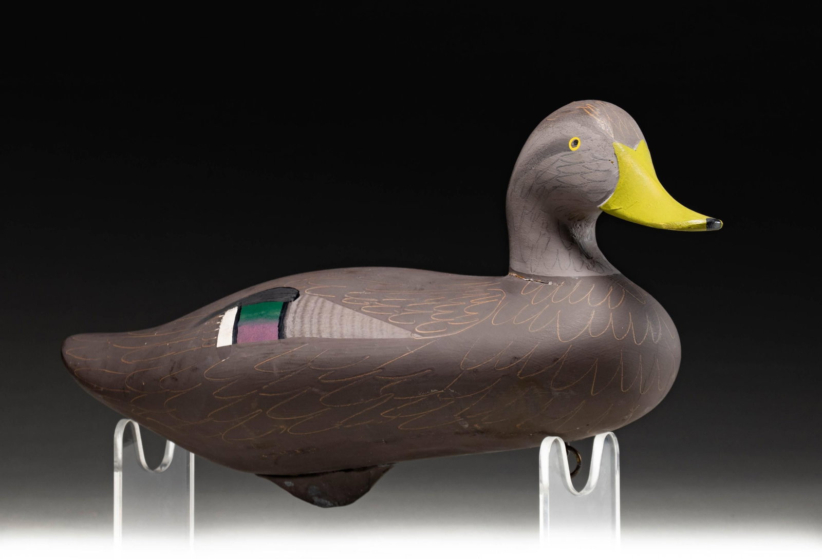 THREE DUCK DECOYS. - 2