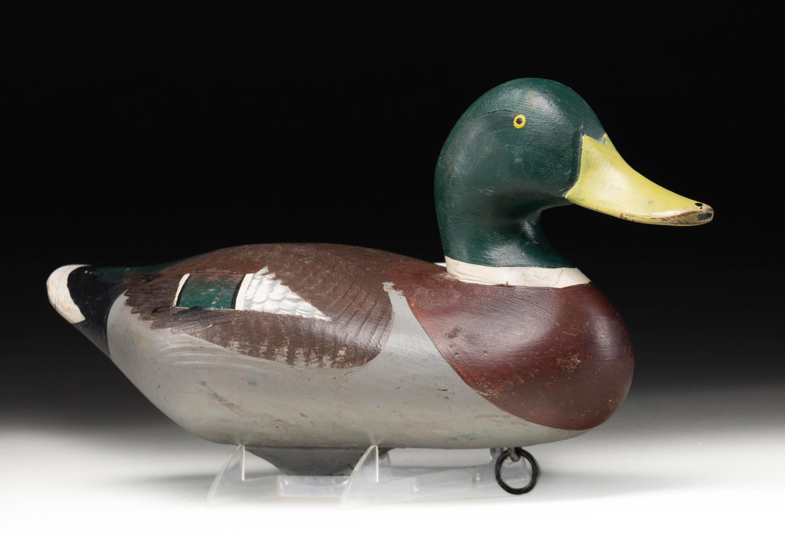 THREE DUCK DECOYS. - 3