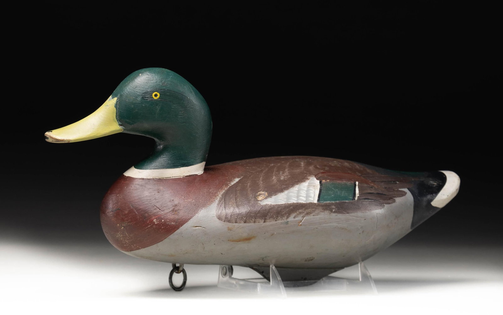THREE DUCK DECOYS. - 6
