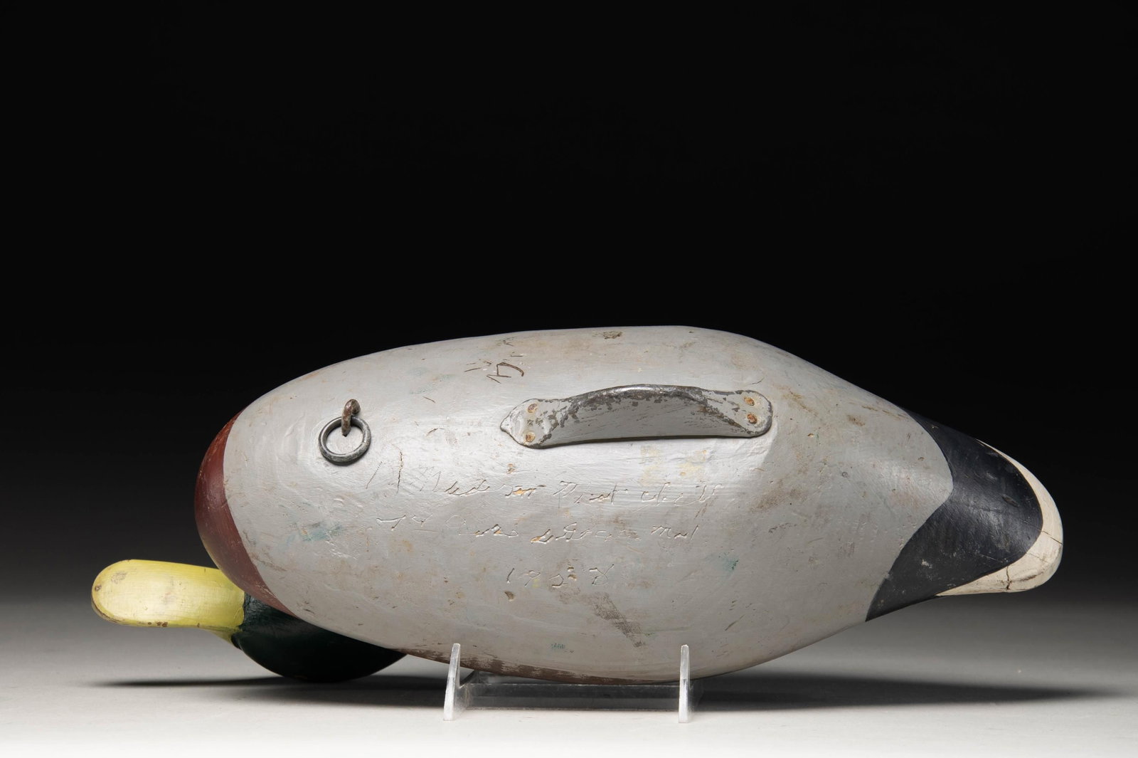 THREE DUCK DECOYS. - 7