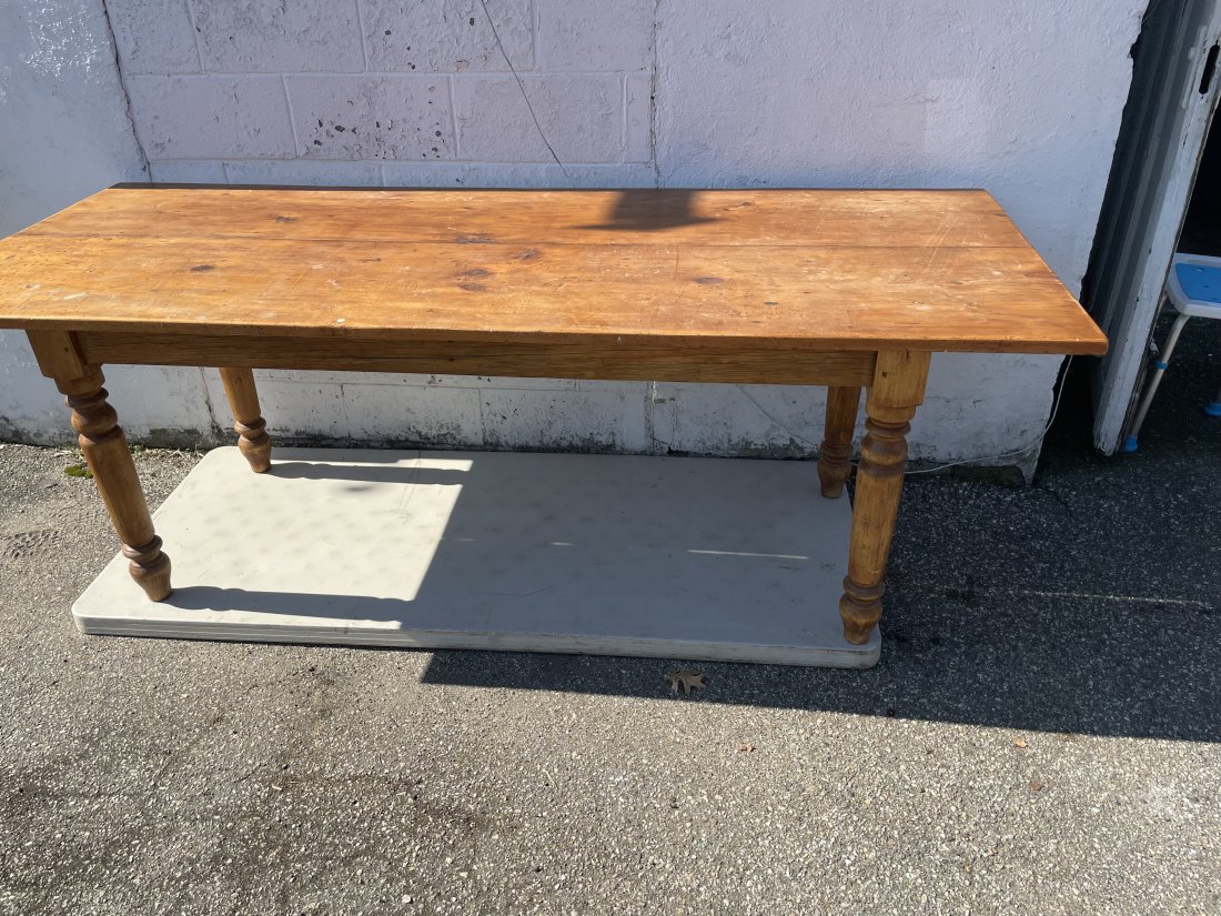 19th century farm table (1 of 1)
