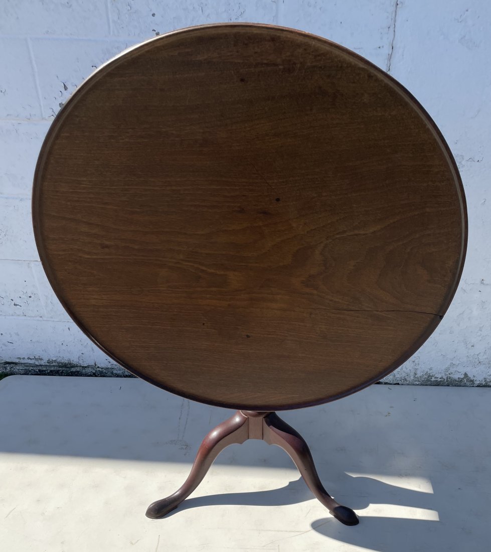 18th Century Dish Top Tea Table (1 of 2)