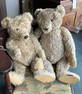 2 Vintage Steiff Teddy Bears with Growlers Size 25&rdquo; and  30&rdquo;