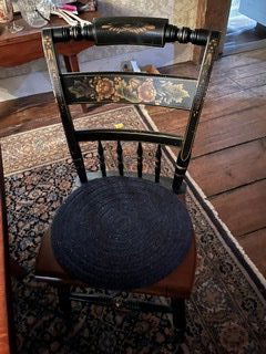 Vintage Set of 6 Hitchcock Chairs (1 of 1)