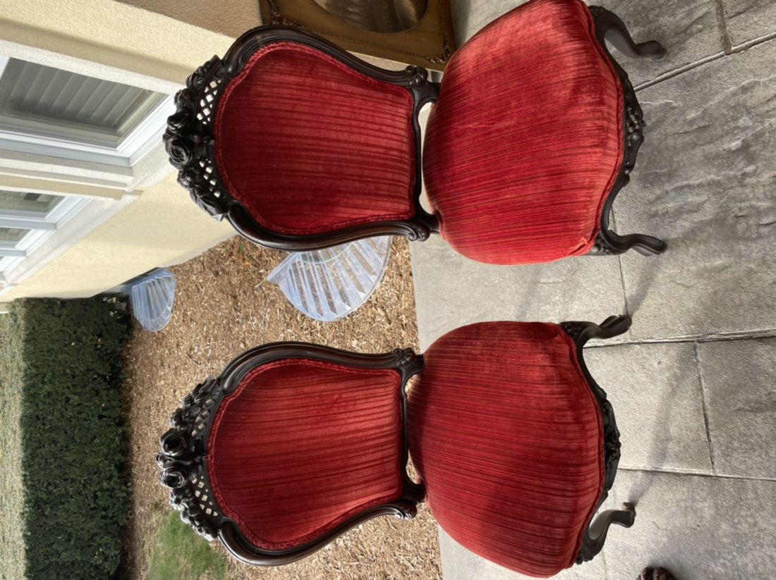 Set of 4 Victorian Chairs (1 of 1)