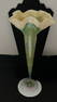Louis Comfort Tiffany Favrile Floriform Vase 13.6” marked L.C.T # W4553