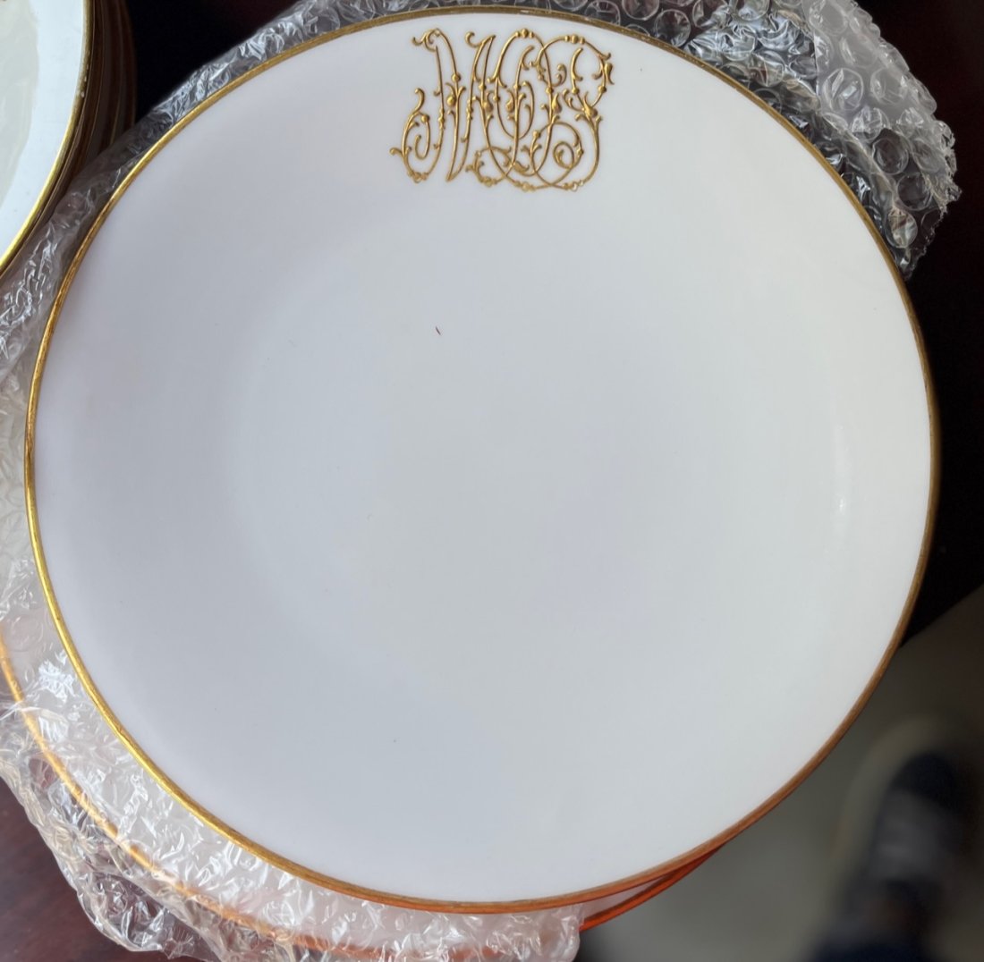 J.P. L France Dinner Plates ( 12): Beautiful plates 9” marked Rich &Fisher in great condition