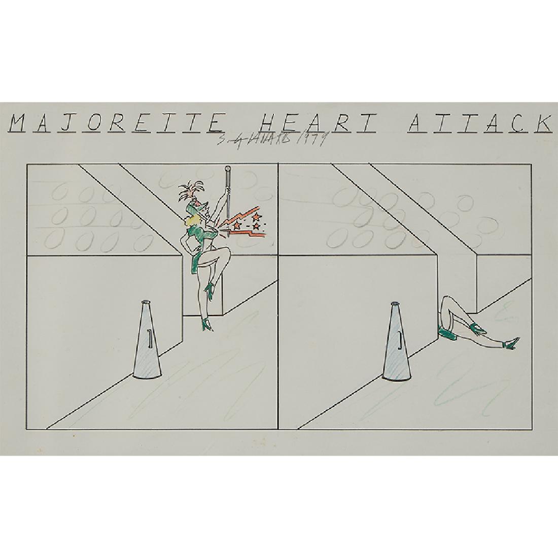 Steve Gianakos, Majorette Heart Attack, 1979 (1 of 2)