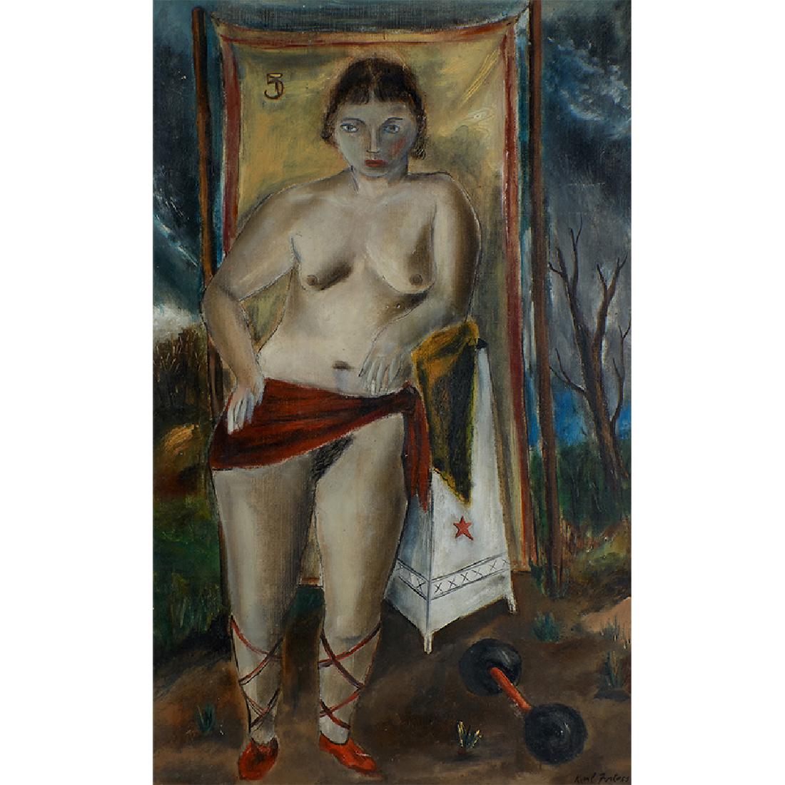 Karl Eugene Fortess, Circus Performer (1 of 2)