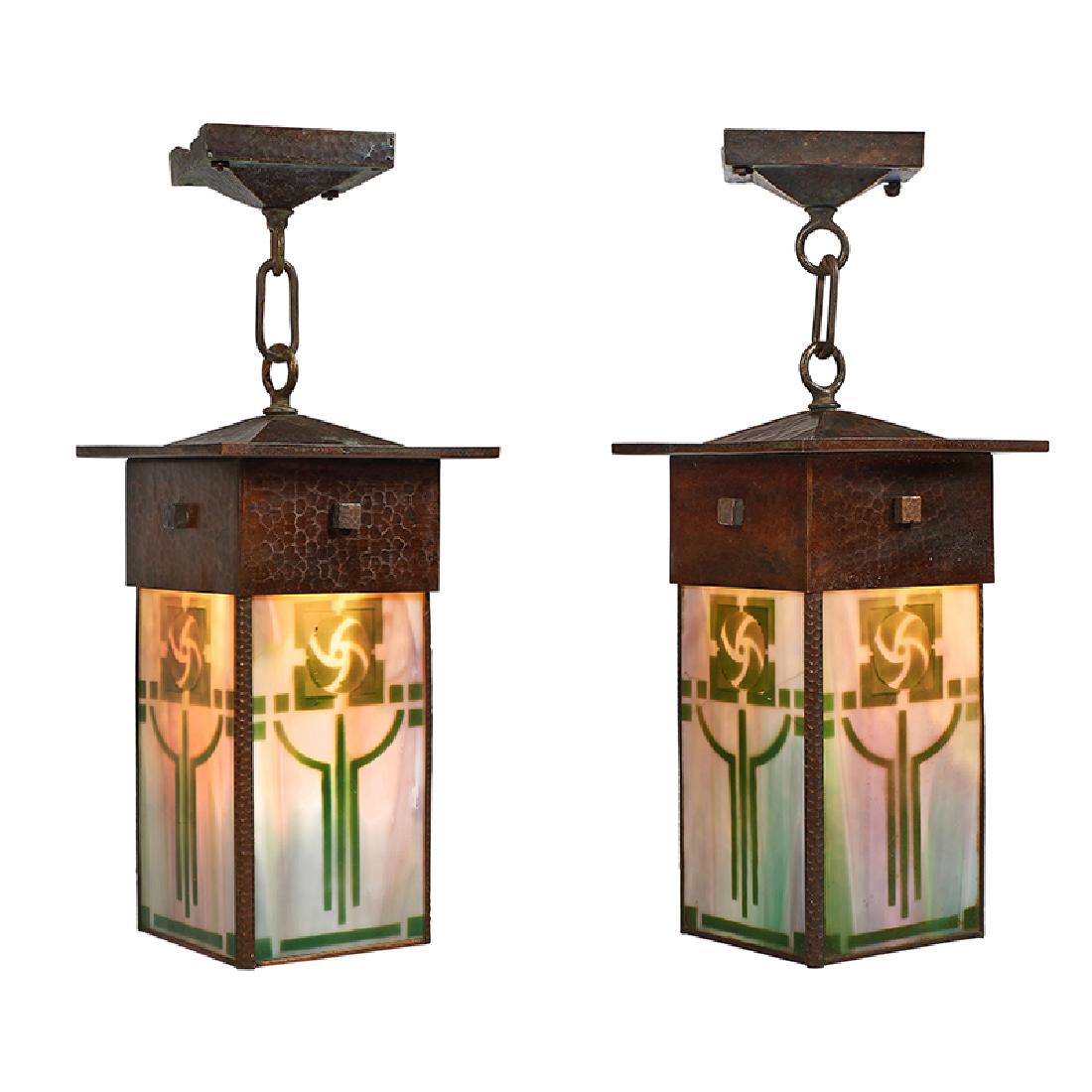 The Handel Lamp Company hanging lanterns (1 of 2)