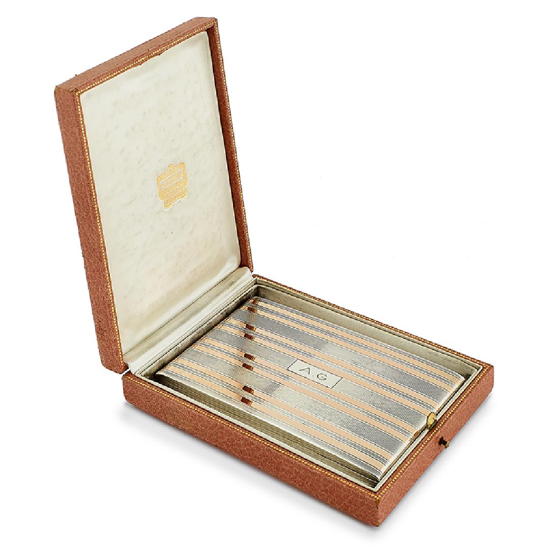 Cartier cigarette case, #621/92 (1 of 2)