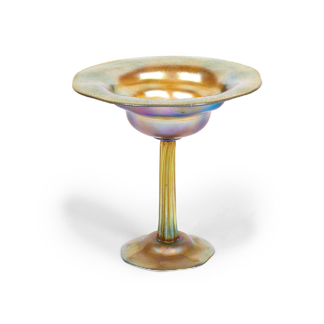 Louis Comfort Tiffany compote, #1866 (1 of 1)