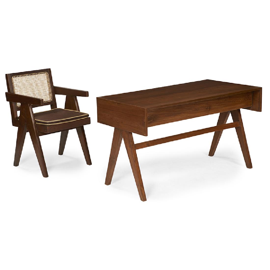 Pierre Jeanneret (1896-1967) Student desk (1 of 2)