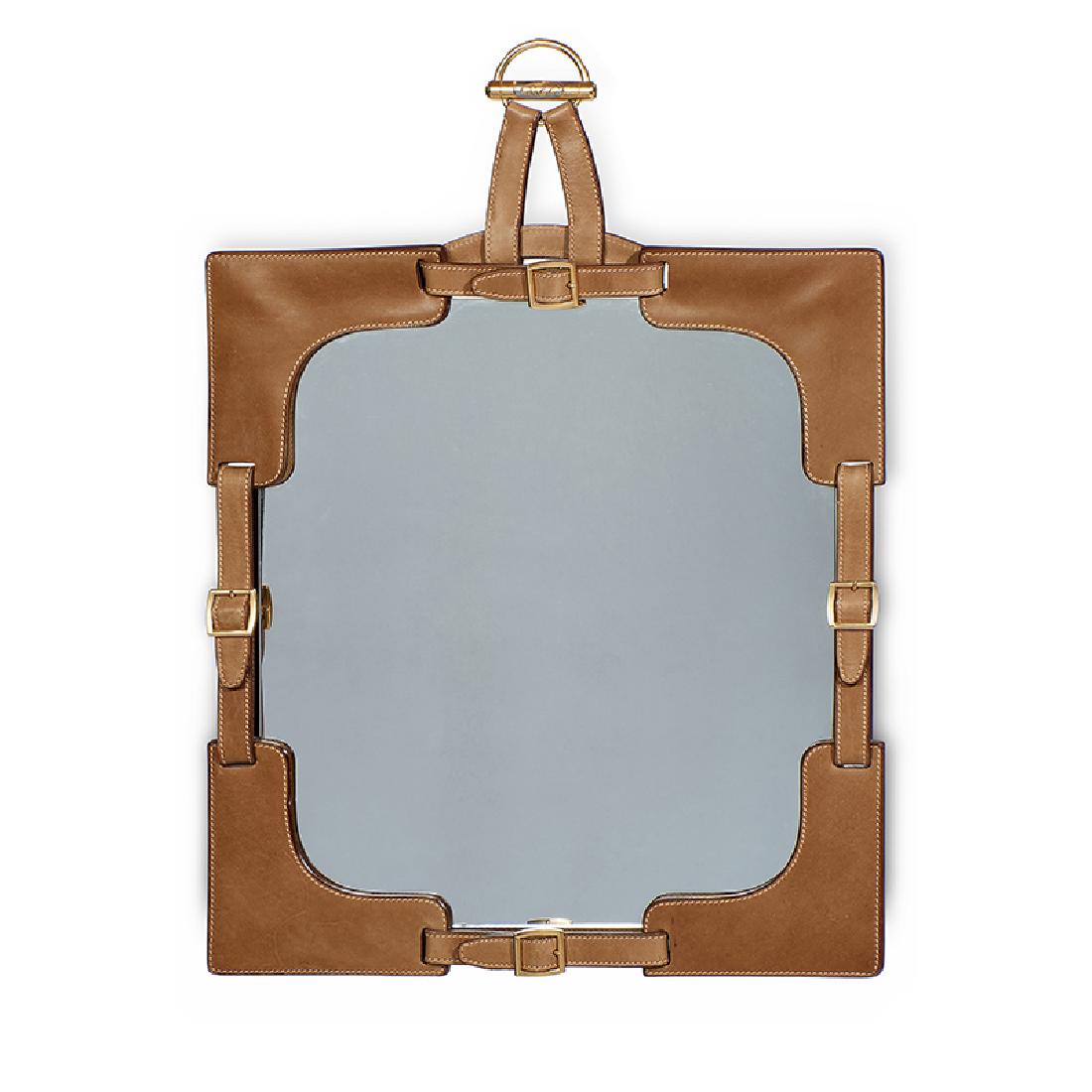 Gucci leather mirror (1 of 1)