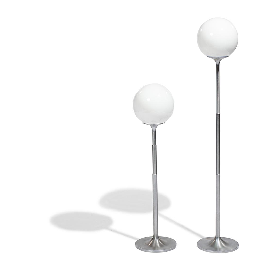 Enzo Mari & Anna Fasolis telescoping floor lamps (1 of 2)