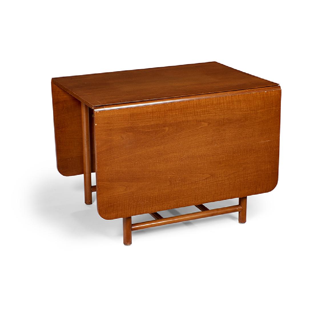 T.H. Robsjohn-Gibbings, Widdicomb drop-leaf table (1 of 2)