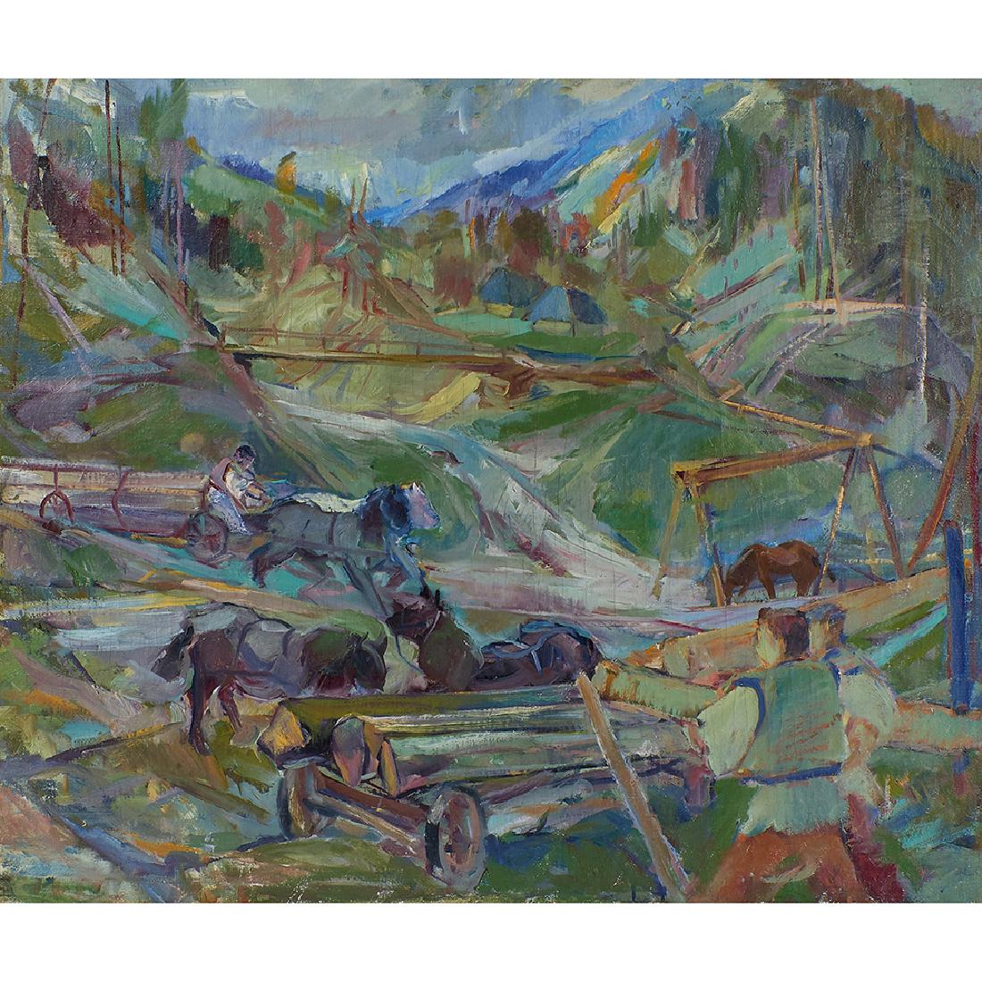 Artist Unknown, Landscape (1 of 2)