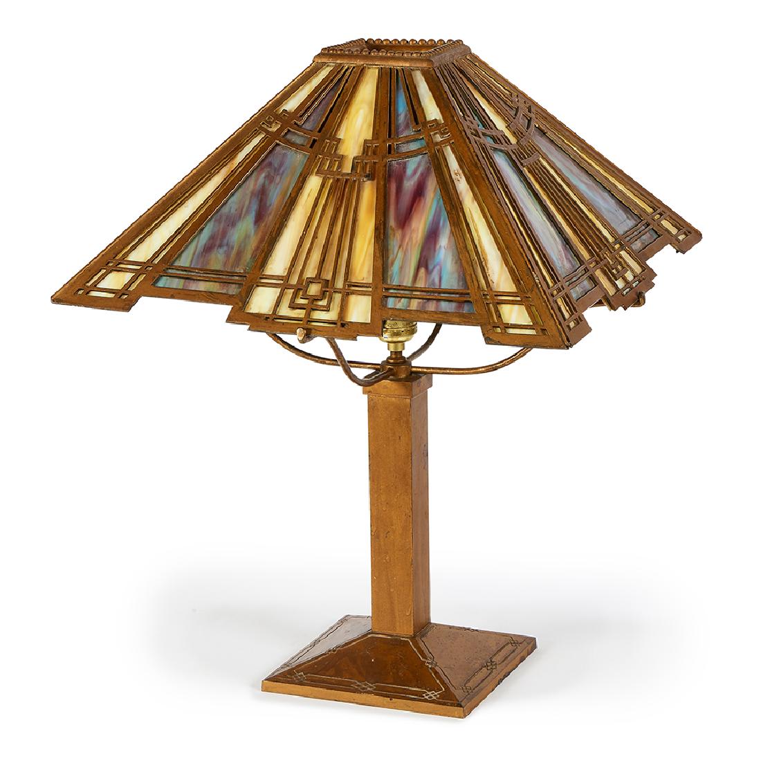 Bradley & Hubbard table lamp (1 of 2)