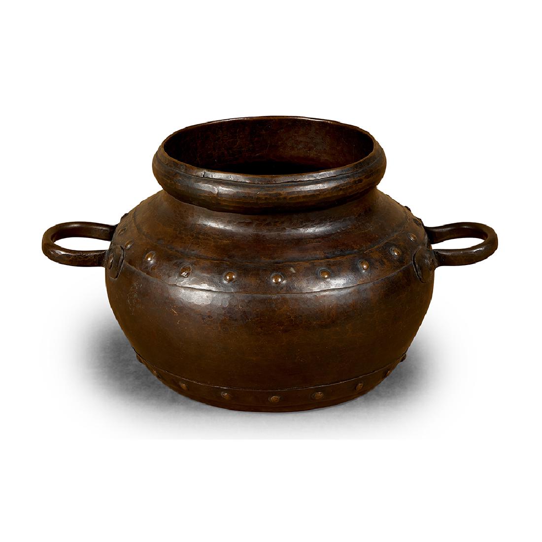 Stickley Brothers, Attribution handled jardiniere (1 of 1)