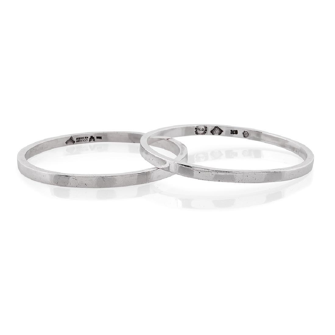 Antonio Pineda bangle bracelets, near pair (1 of 2)
