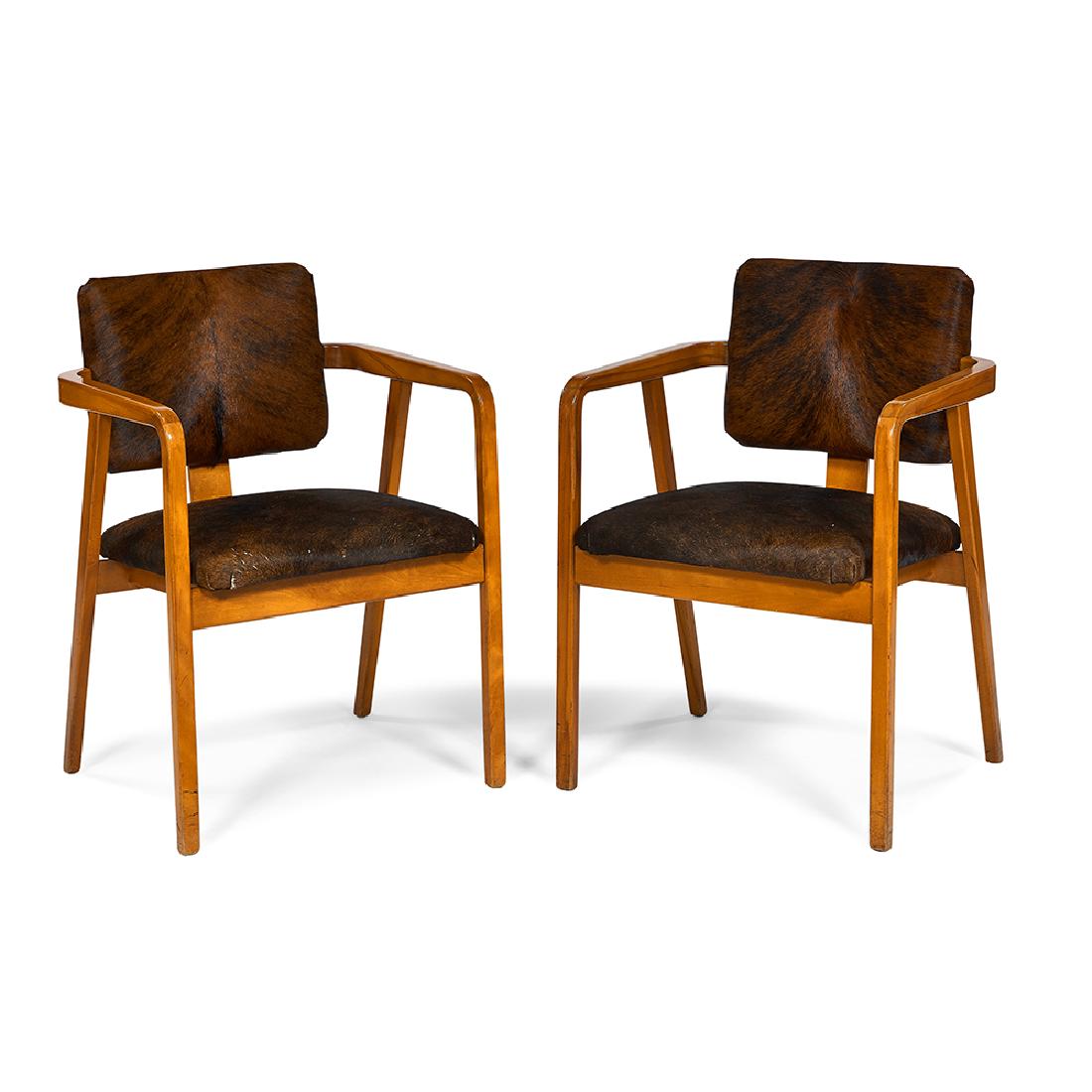 George Nelson for Herman Miller armchairs, pair (1 of 1)