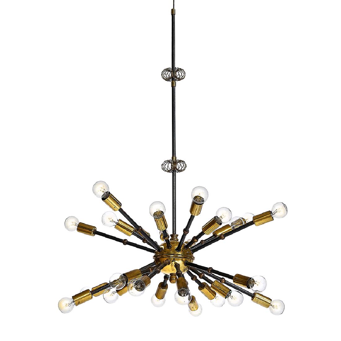 1950s Sputnik hanging lamp (1 of 2)