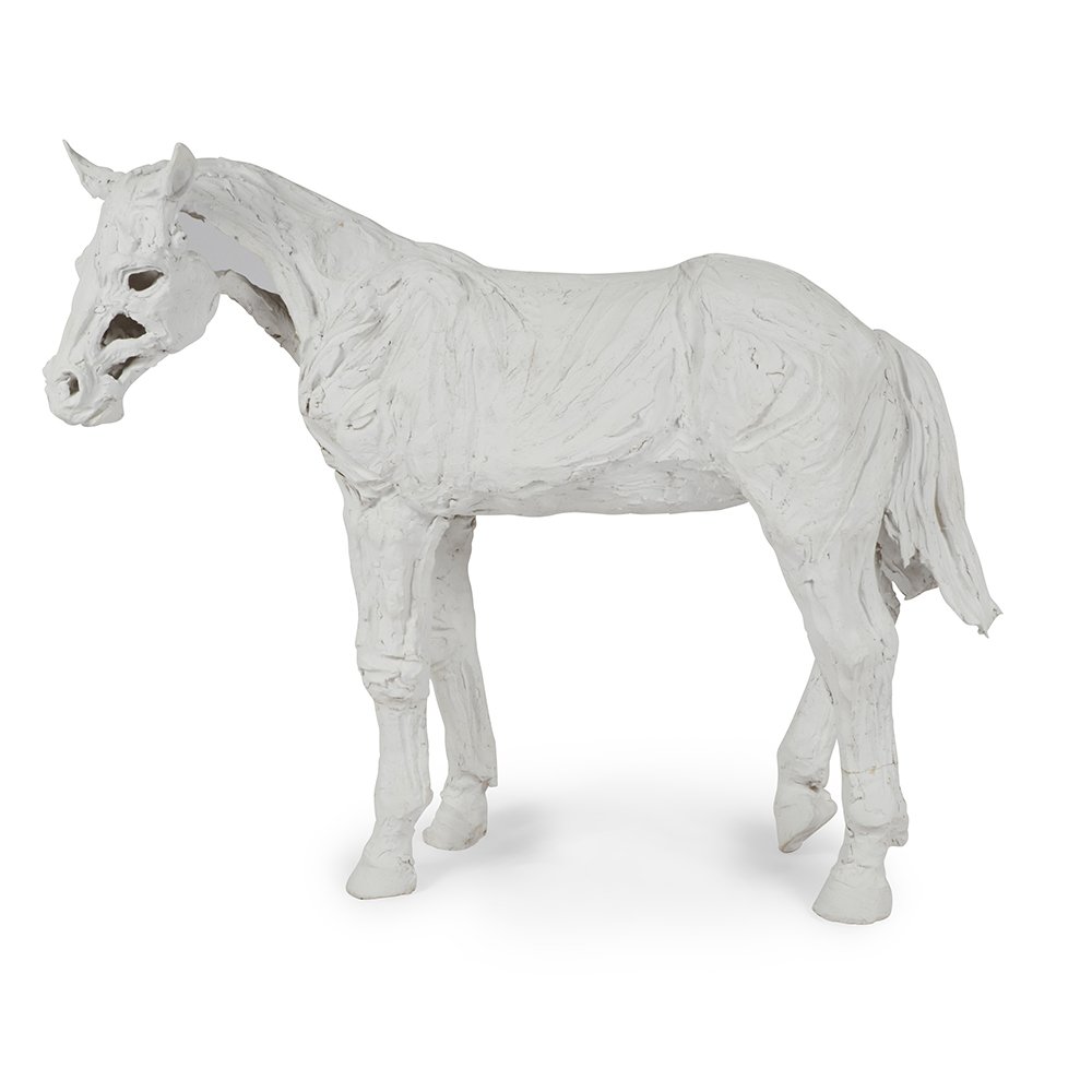 Artist Unknown large horse sculpture (1 of 4)