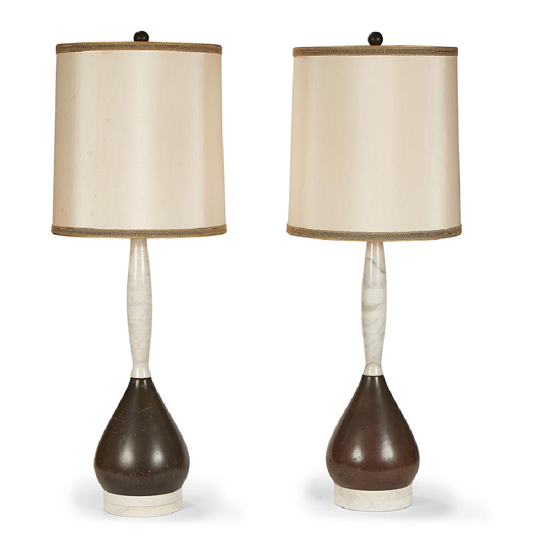 Paul Hanson Co. table lamps, pair (1 of 1)