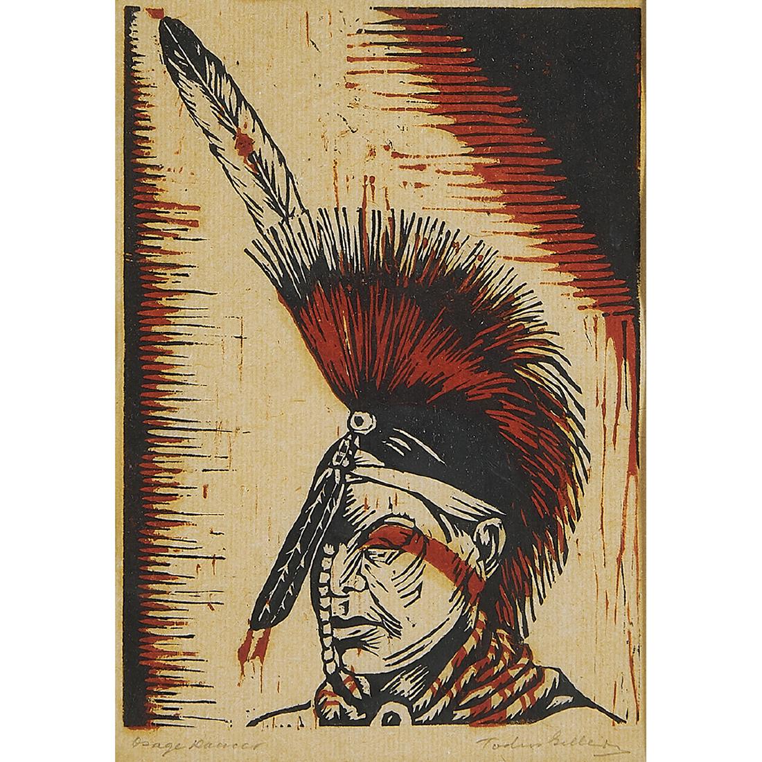 Todros Geller, Osage Dancer (1 of 6)