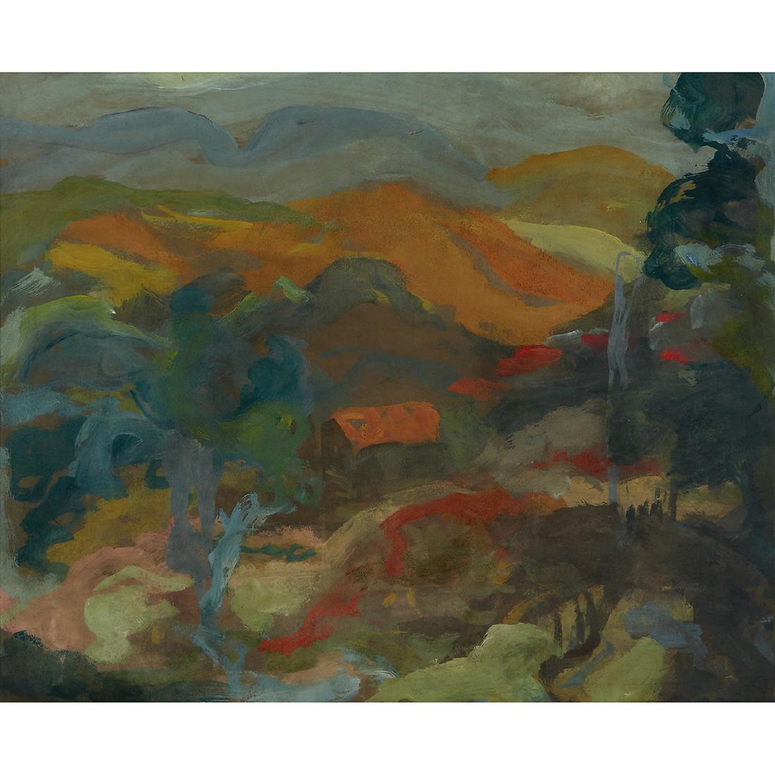 Artist Unknown,  Landscape (1 of 2)