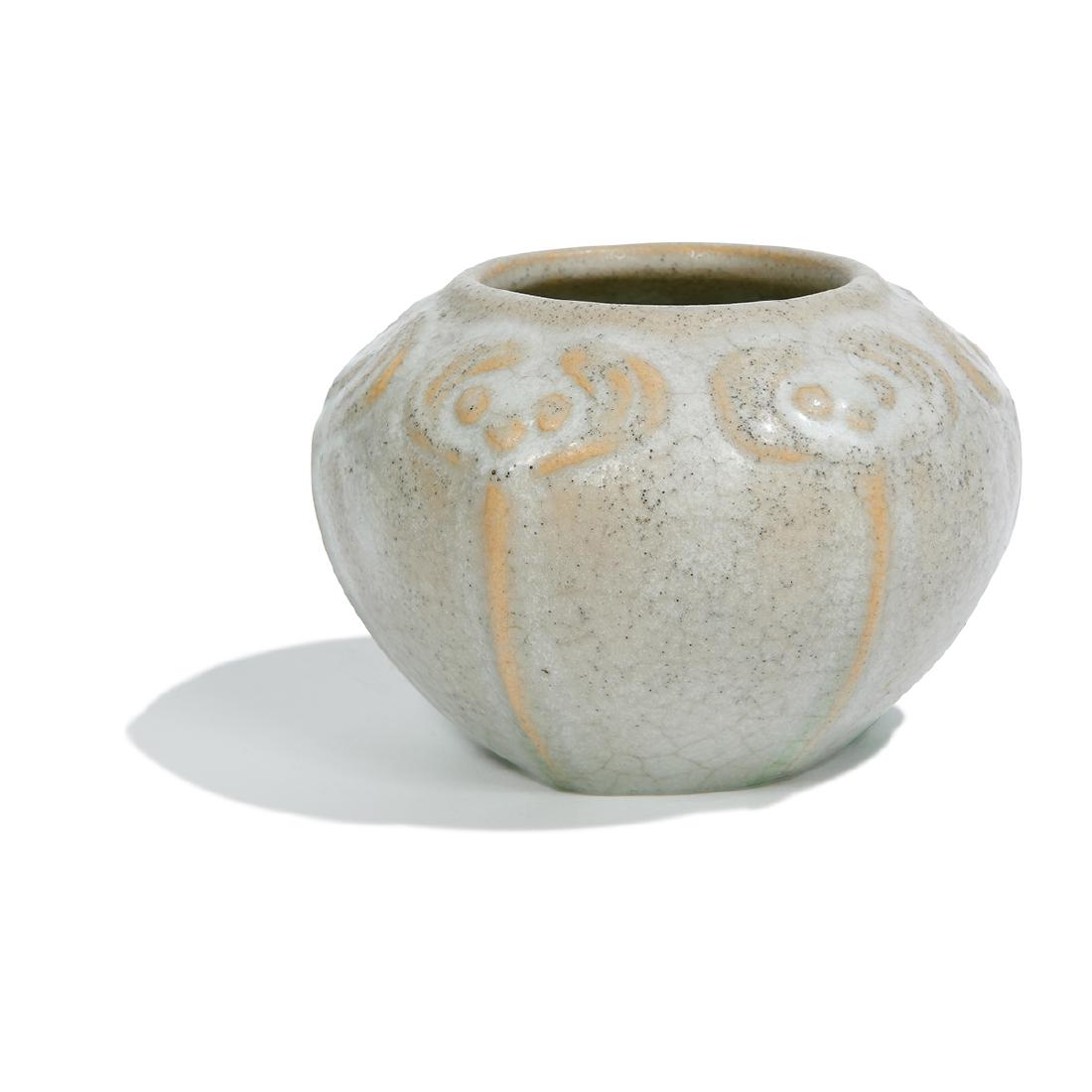 Van Briggle Pottery & Tile, White Vase, #371 (1 of 3)