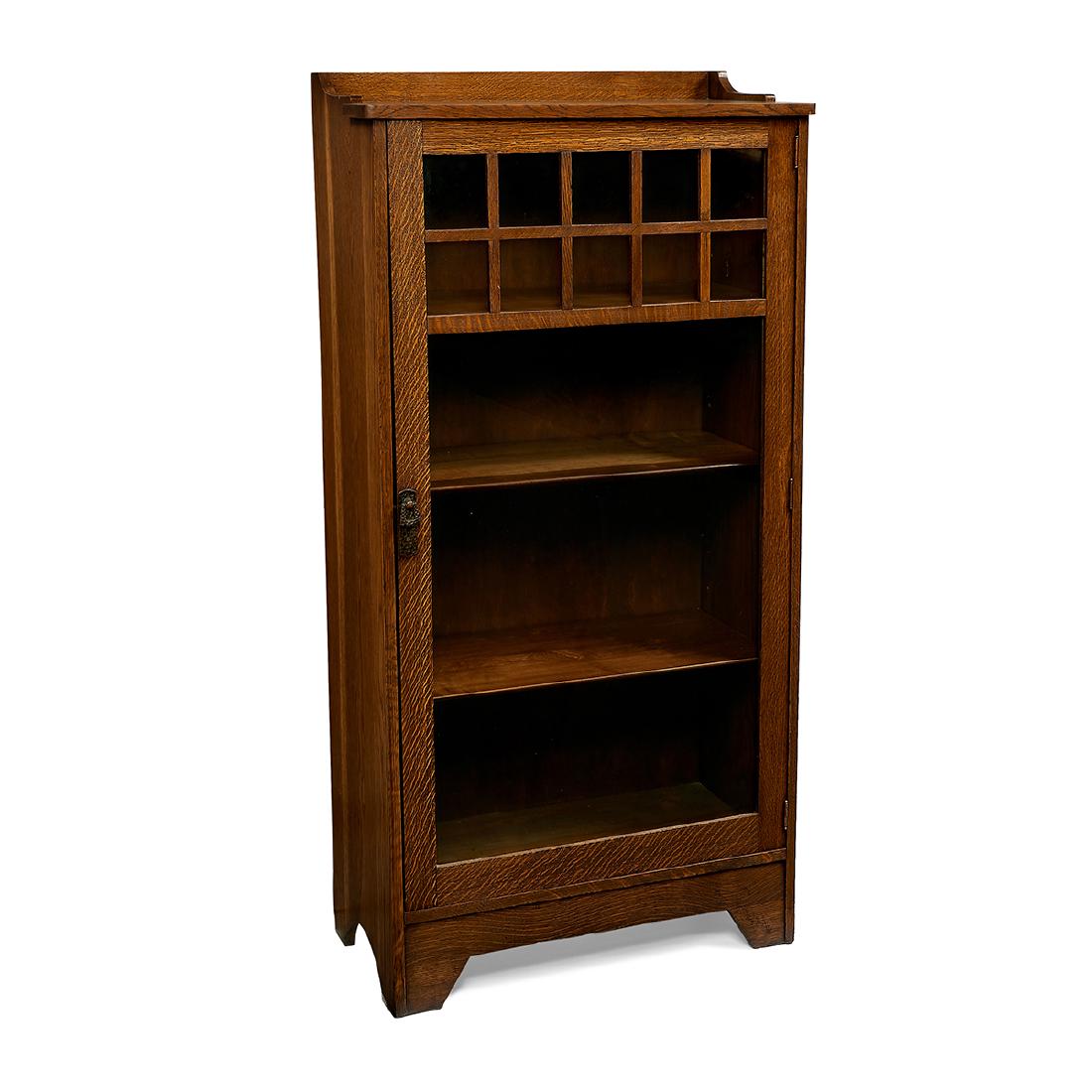 Lifetime, Oak Single-Door Bookcase, #7218 (1 of 1)