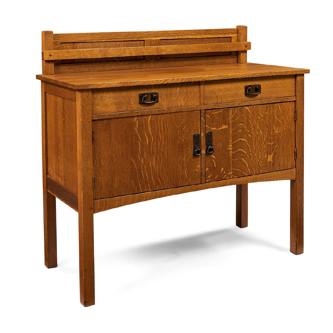 L. & J.G. Stickley, Oak Sideboard, #707 (1 of 1)