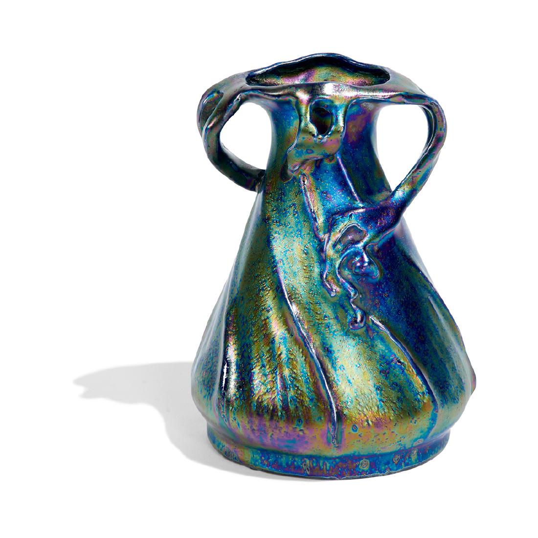 Heliosine, Two-Handled Cabinet Vase (1 of 3)