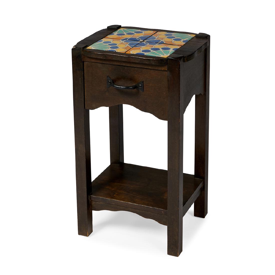 Monterey Furniture, 1930s Tile Top Table (1 of 2)