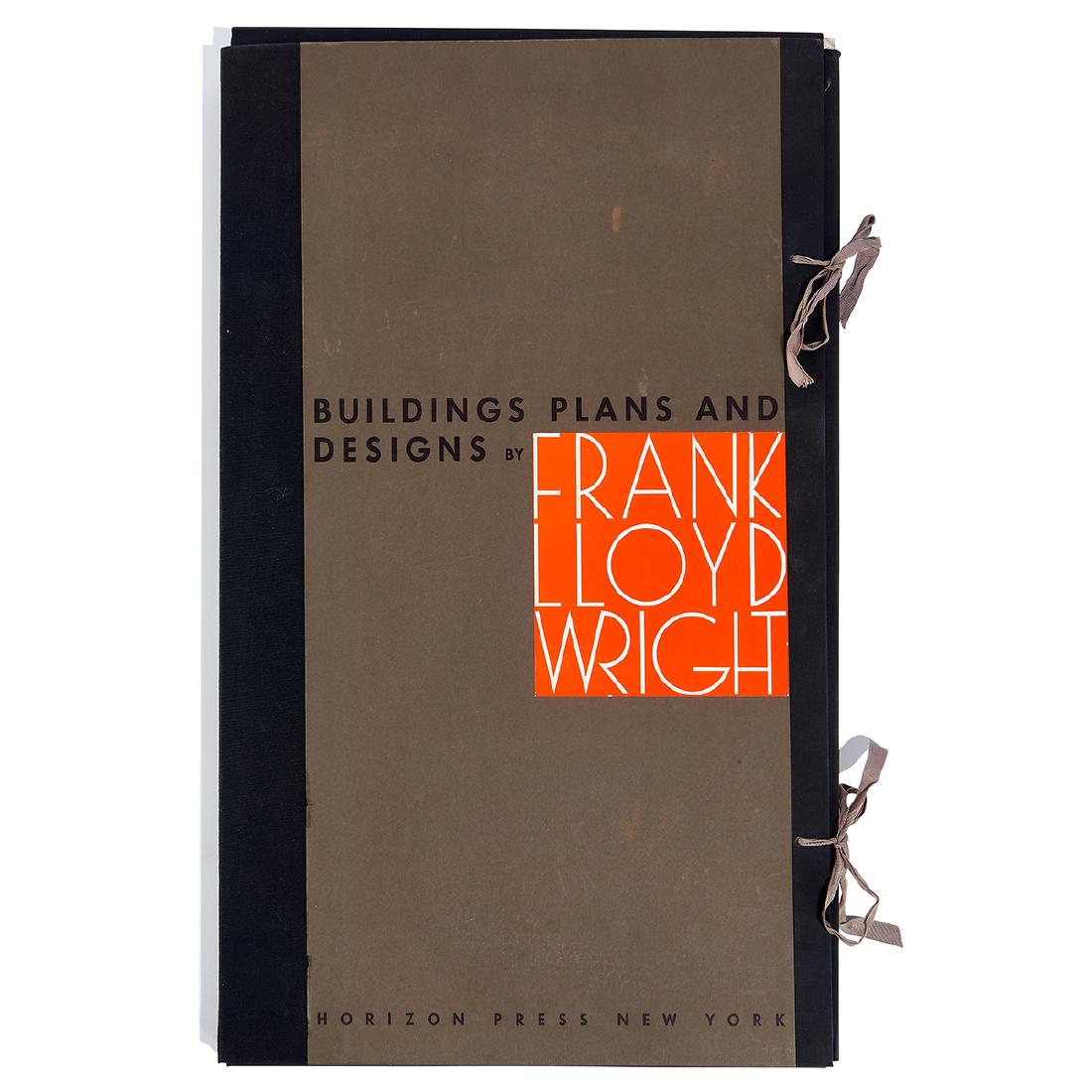 Frank Lloyd Wright, Wasmuth Portfolio Set (1 of 1)