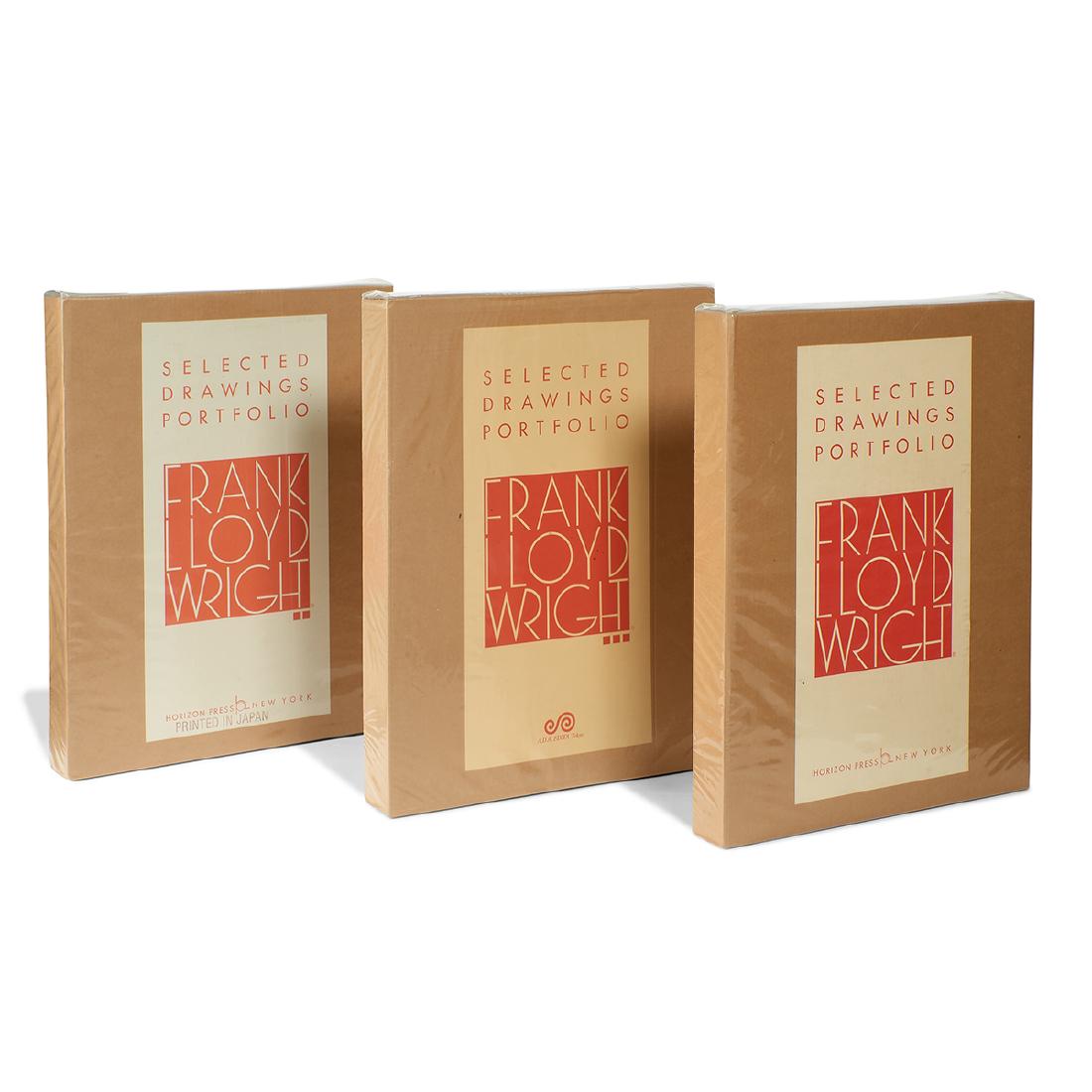 Frank Lloyd Wright, Selected Drawings Portfolio Set (1 of 1)