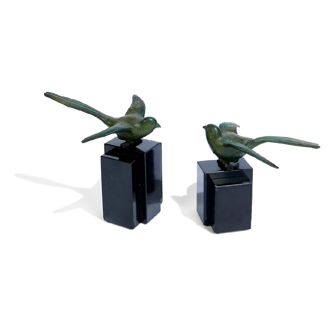 Georges Lavroff, Art Deco Bird Sculptures, Pair (1 of 1)