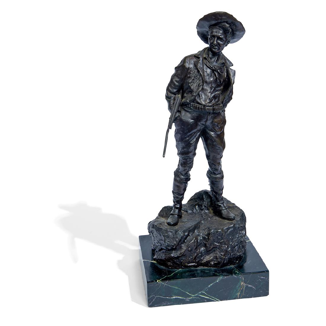 after Carl Kauba, "Trooper" Bronze Sculpture (1 of 5)